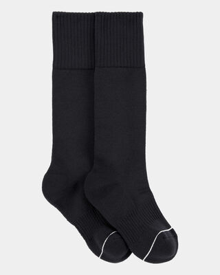 Product image 2 of Kid 1-Pack Knee High Sport Socks - Black