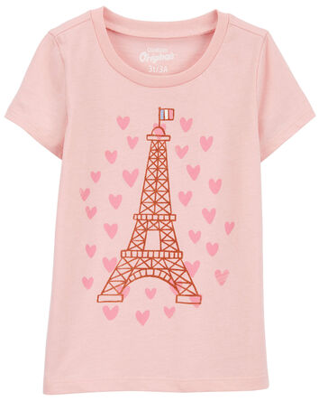 Toddler Love Paris Graphic Tee