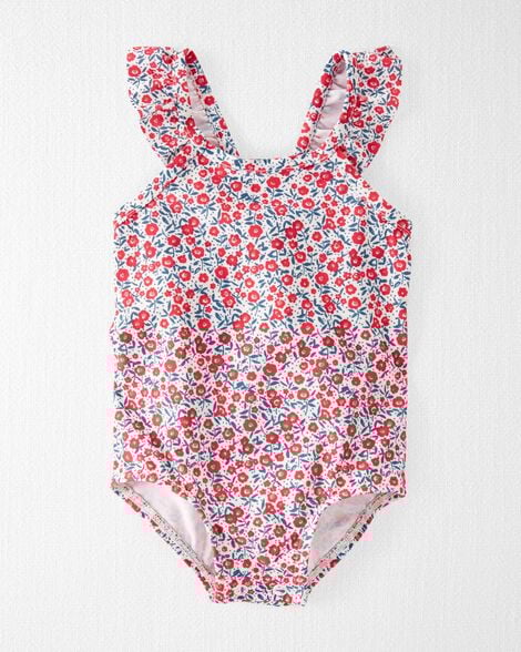 Product image 1 of Baby Floral Print Recycled Swimsuit
