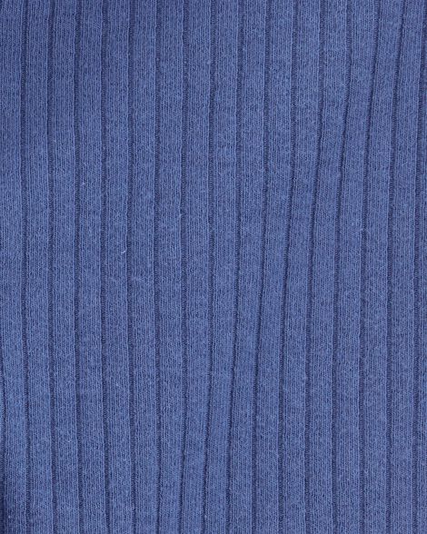  Product image 5 of Toddler Ribbed Bike Shorts - Blue