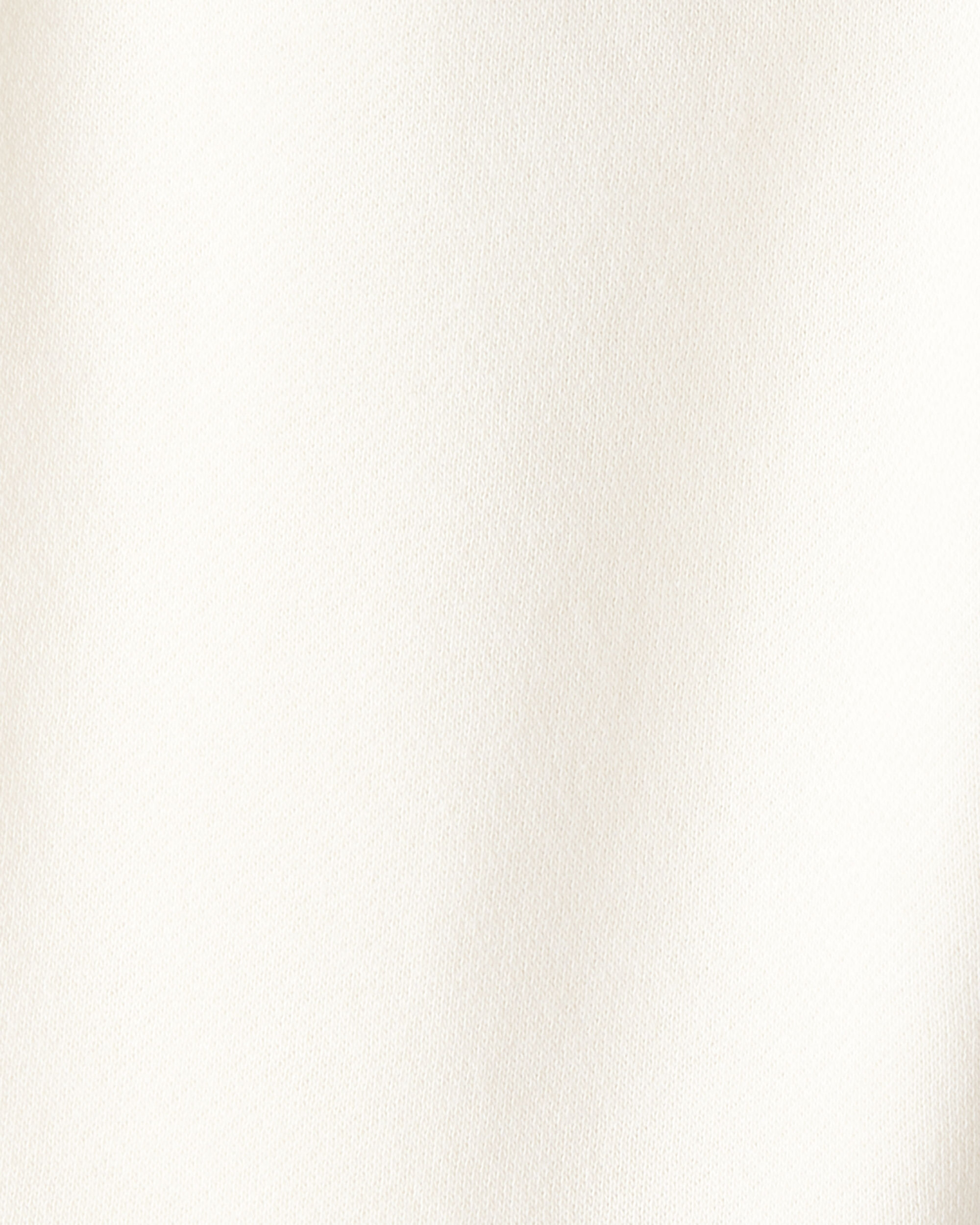 Toddler Girl Drawstring Joggers - Cream