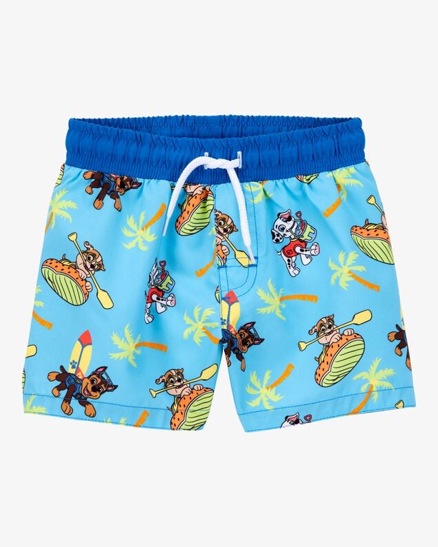 Product image 1 of Toddler Boy PAW Patrol Swim Trunks - Blue