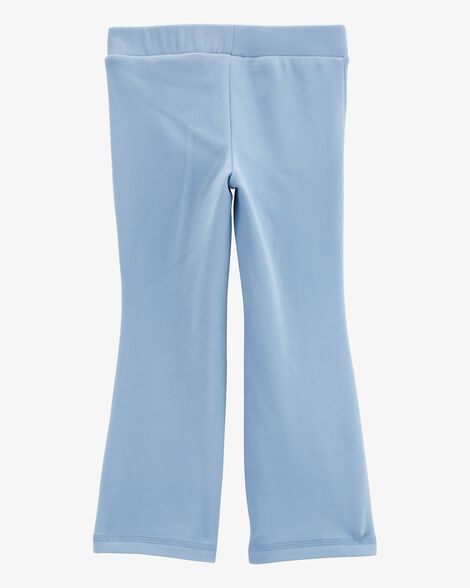 Product image 1 of Baby Flared-Leg Fleece Pants - Blue