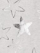 Grey - Baby Star Fleece Sweatshirt, Selected