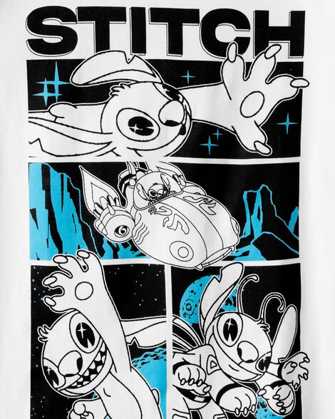 Product image 3 of Kid Disney© Lilo & Stitch Short-Sleeve Graphic Tee - White