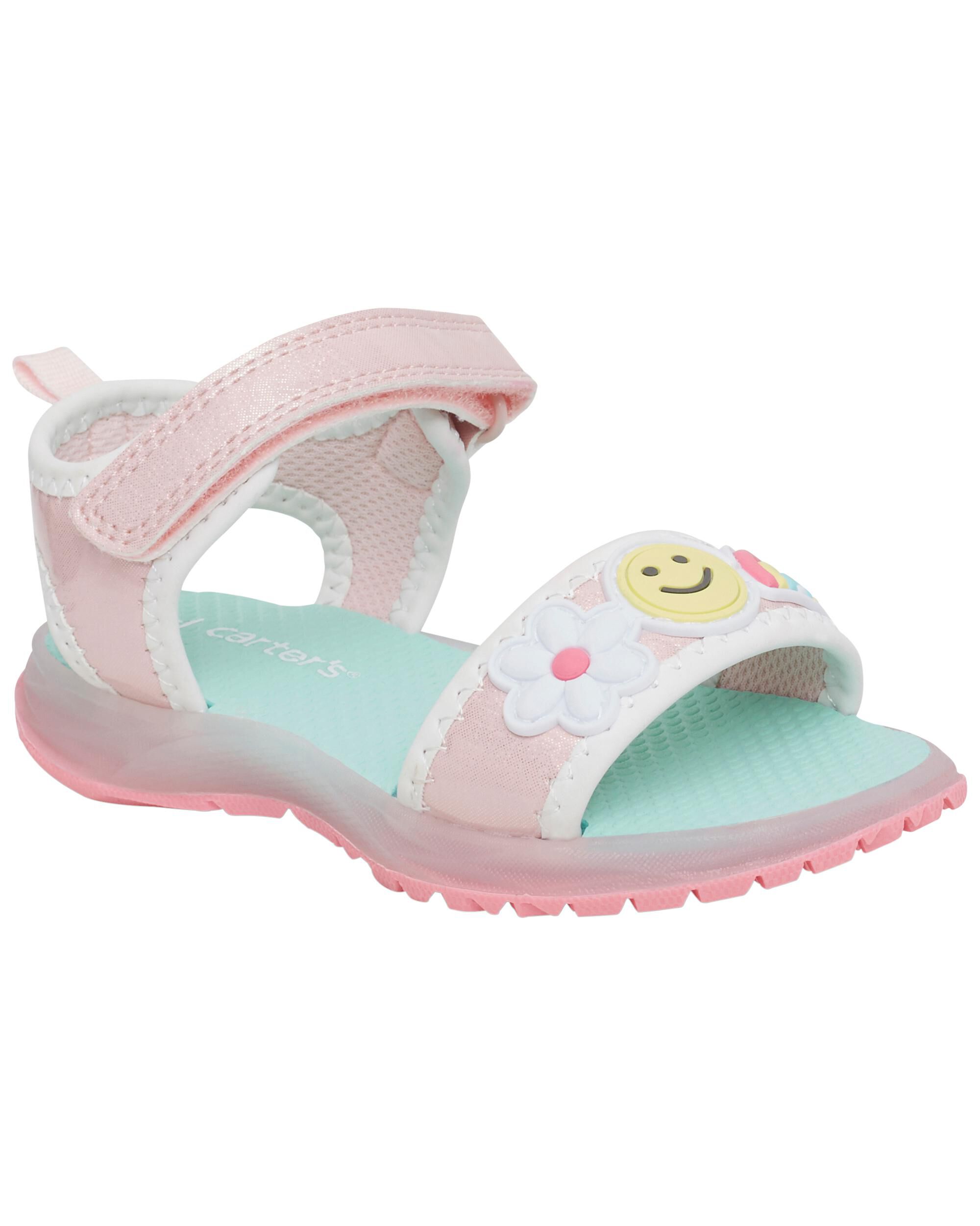 Toddler Smiley Face Light Up Sandals Carter s Carter s