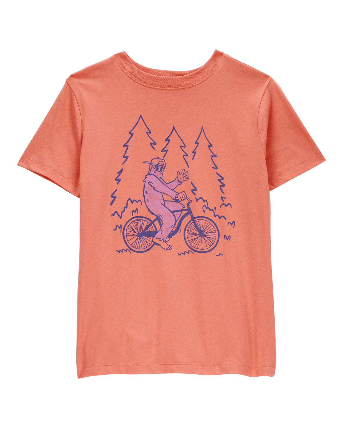 Kid Big Foot Short-Sleeve Graphic Tee - Orange - OshKosh