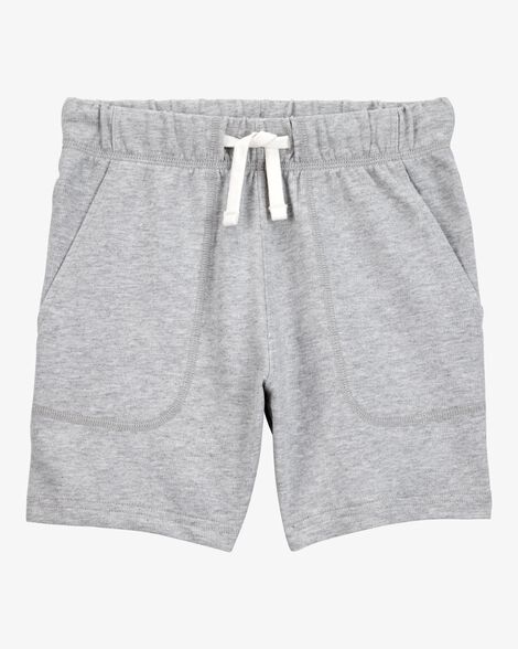  Product image 1 of Kid Pull-On French Terry Shorts - Grey