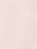 Pink - Baby Preemie Striped Cotton Sleep & Play Pajamas, Selected