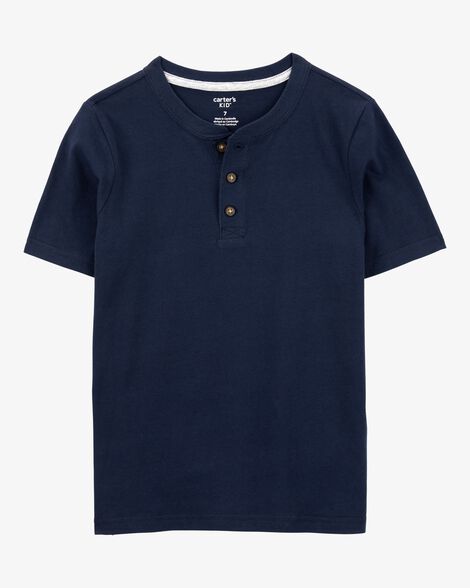  Product image 1 of Kid Short-Sleeve Henley Tee