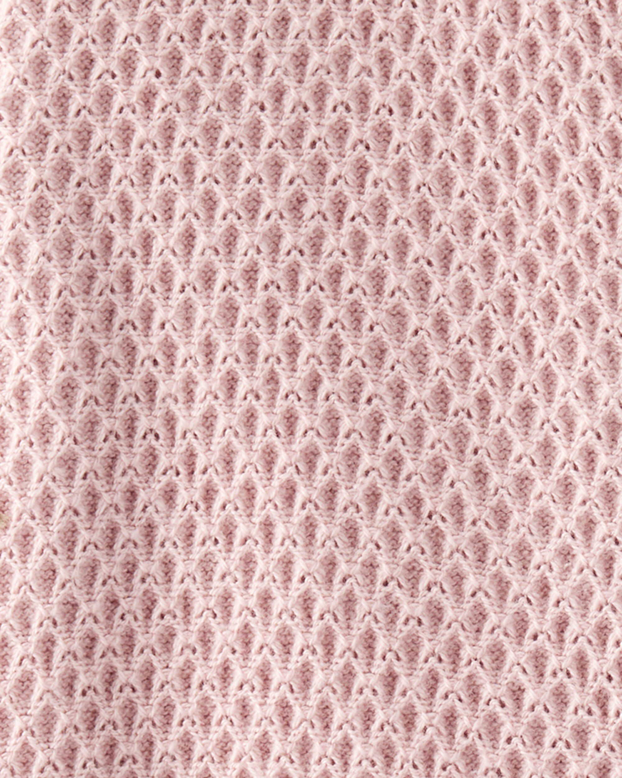 Baby Organic Cotton Sweater Knit Romper