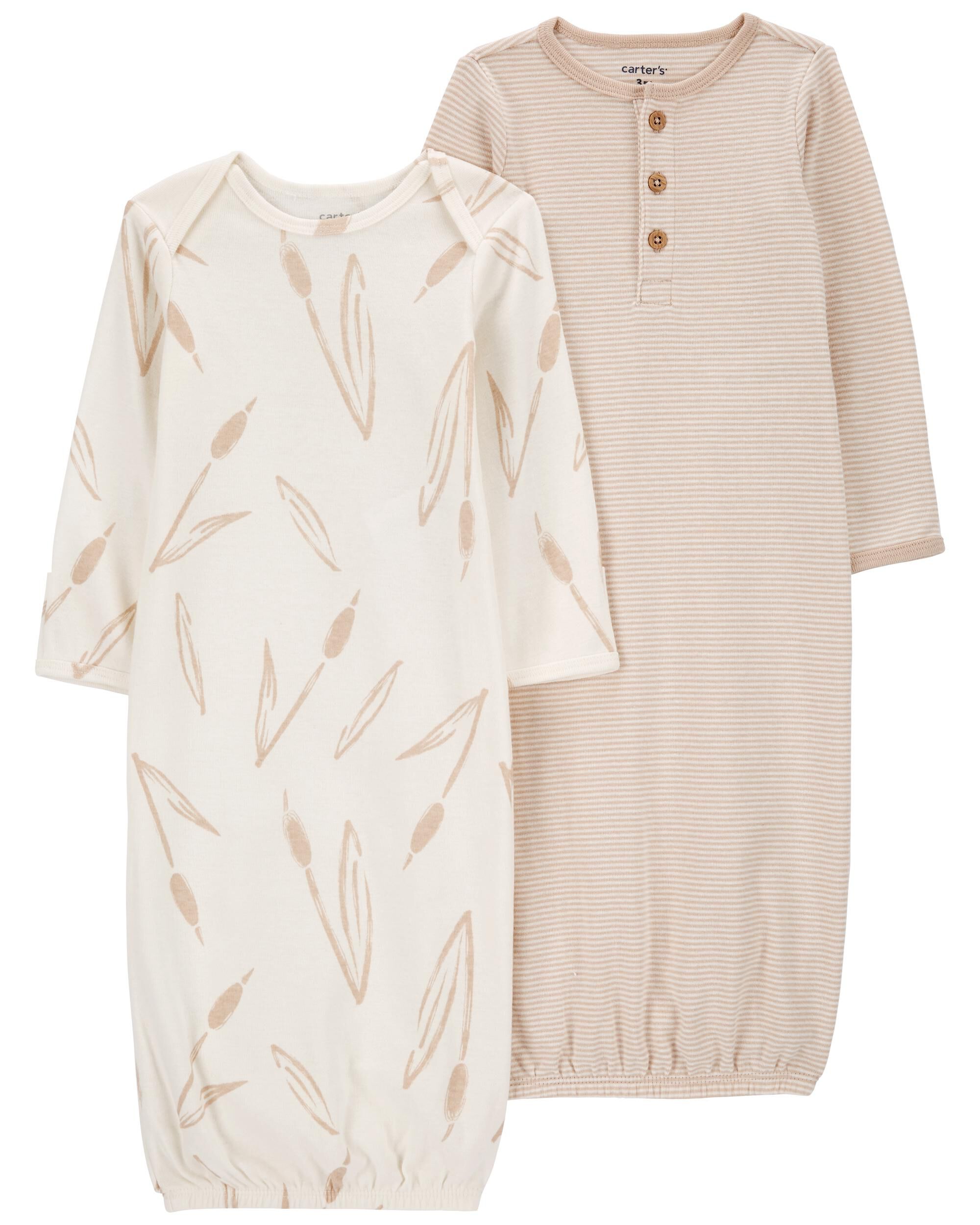 Baby 2 Pack Sleeper Gowns Carter s Carter s