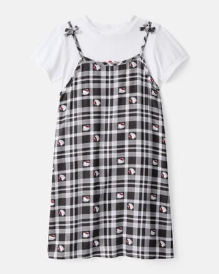 Girls Hello Kitty® Short-Sleeve Graphic Tee - Oatmeal
