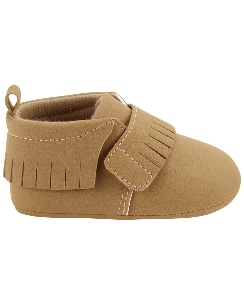 Brown Baby Carter's Fringe Bootie Baby Shoes