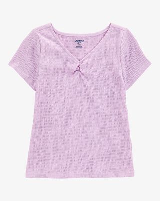 Product image 2 of Kid 2-Piece Short-Sleeve Crinkle Top & Trek Short Set