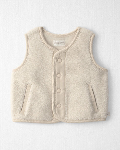 Baby Recycled Teddy Fleece Vest