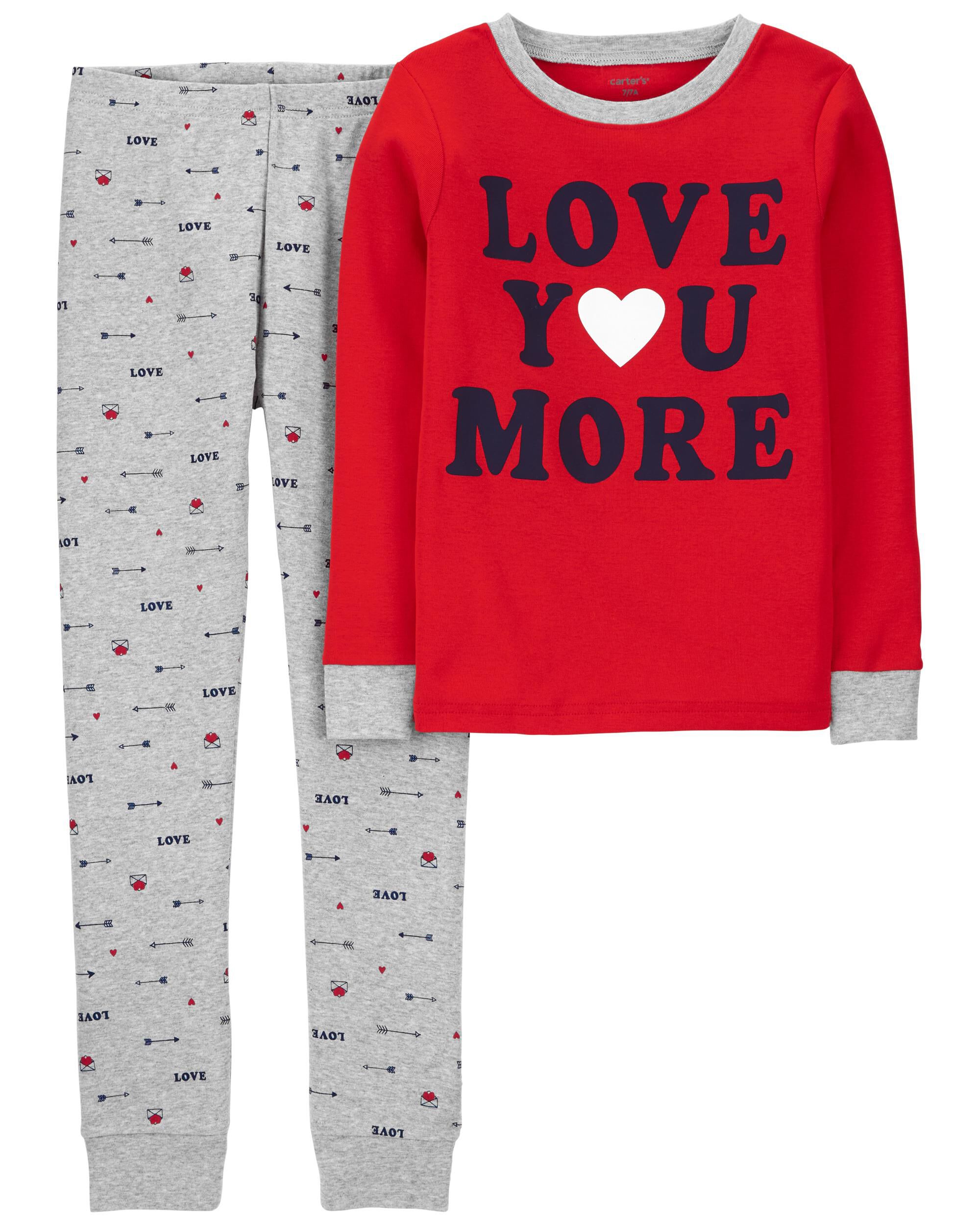 carters valentines pajamas