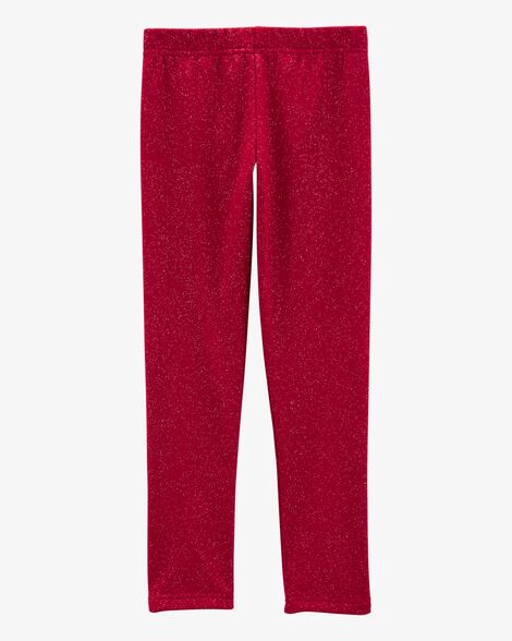 Product image 3 of Kid Glitter Cozy Fleece Leggings