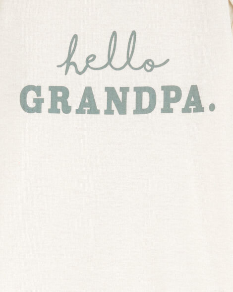  Product image 2 of Baby Hello Grandpa Announcement Bodysuit