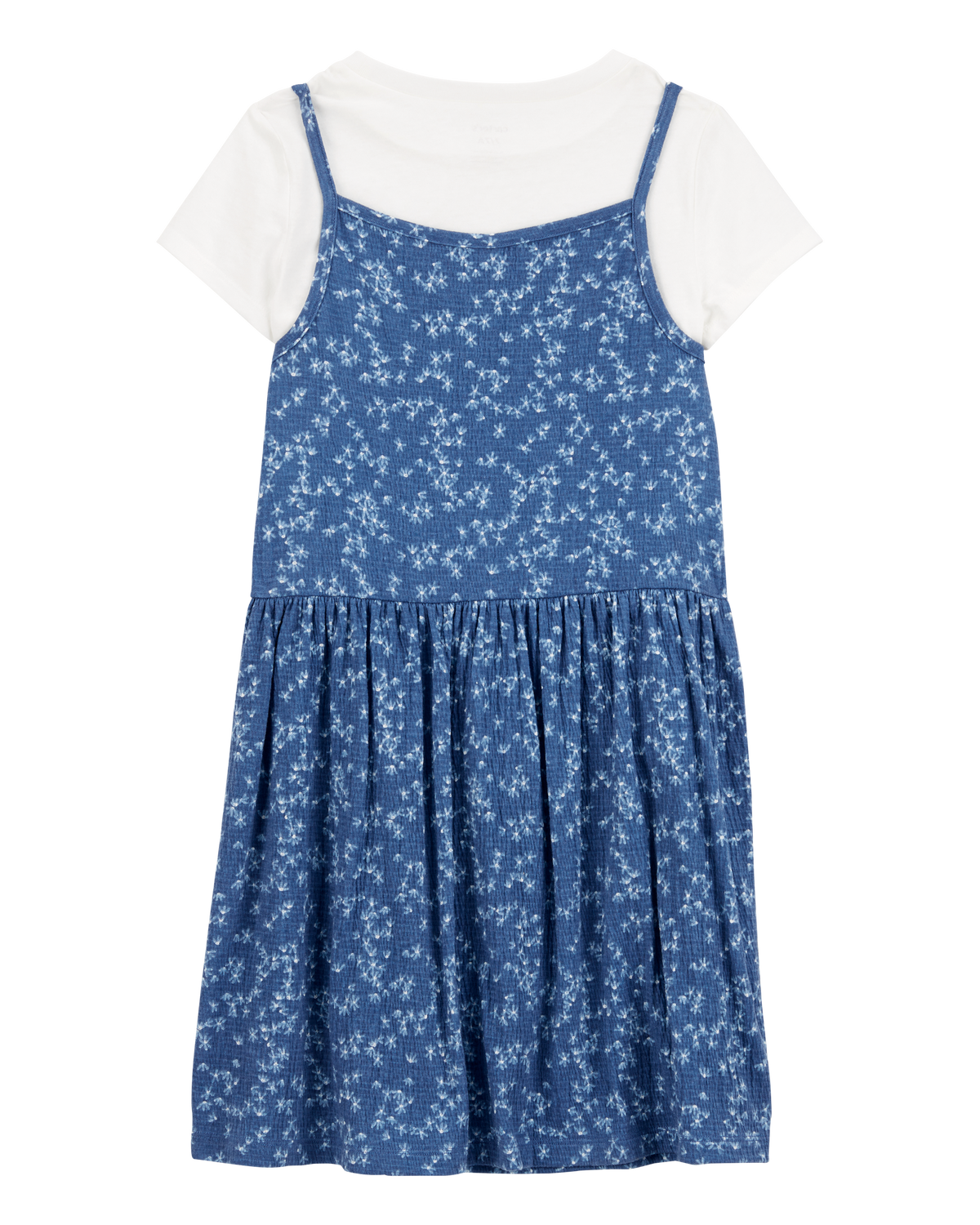 トップス son and daughter setup Toddler Girls Sleeveless Floral Tank Top And Skort 2-Piece