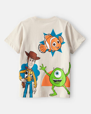 Product image 2 of Toddler Pixar Character Short-Sleeve Graphic Tee - Cream