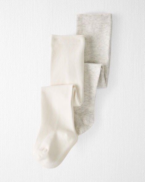  Product image 1 of Baby 2-Pack Tights Made with Organic Cotton
