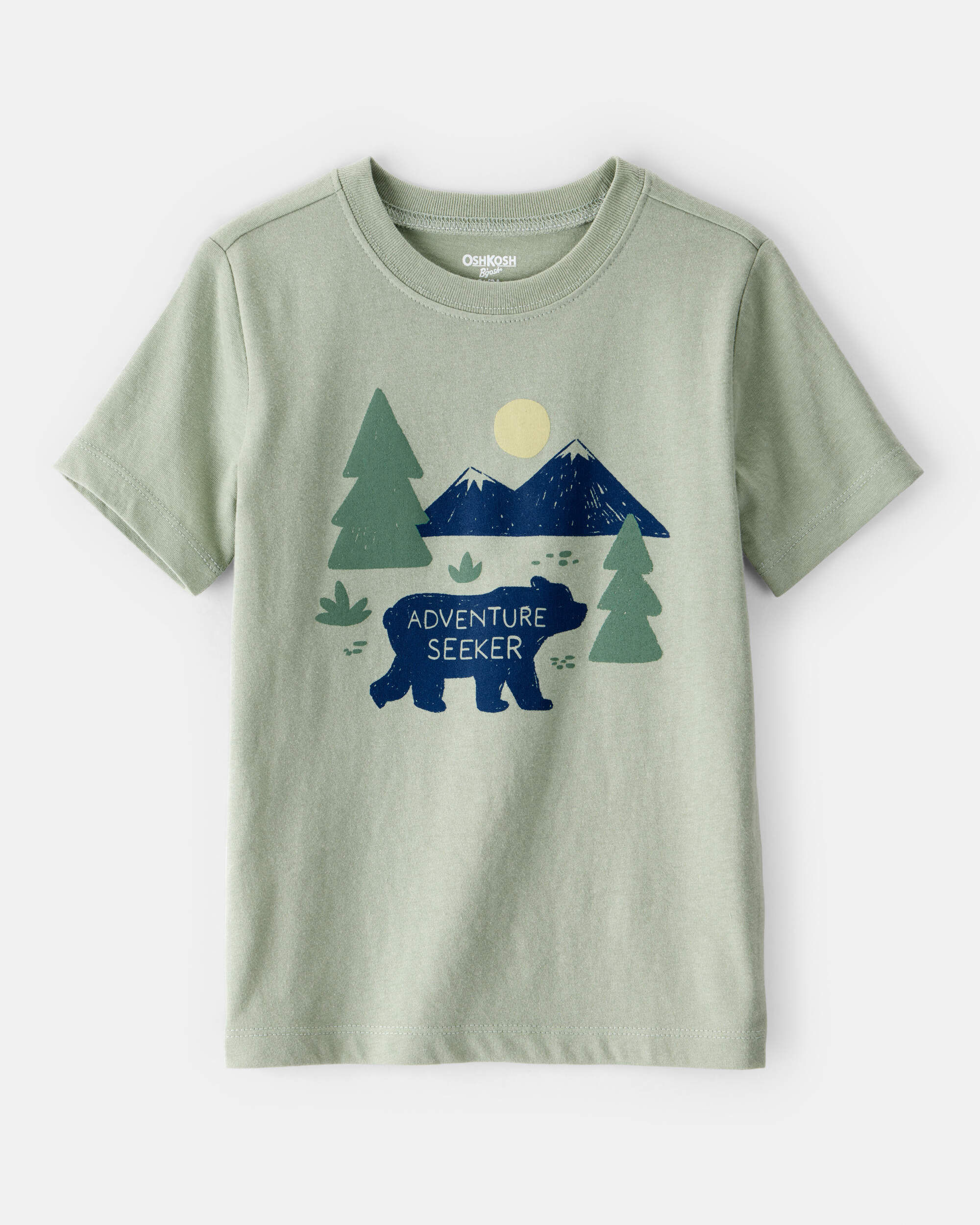 【CPGN】Classic Bear 半袖T 2色 Toddler Boy Adventure Seeker Short-Sleeve Graphic Tee