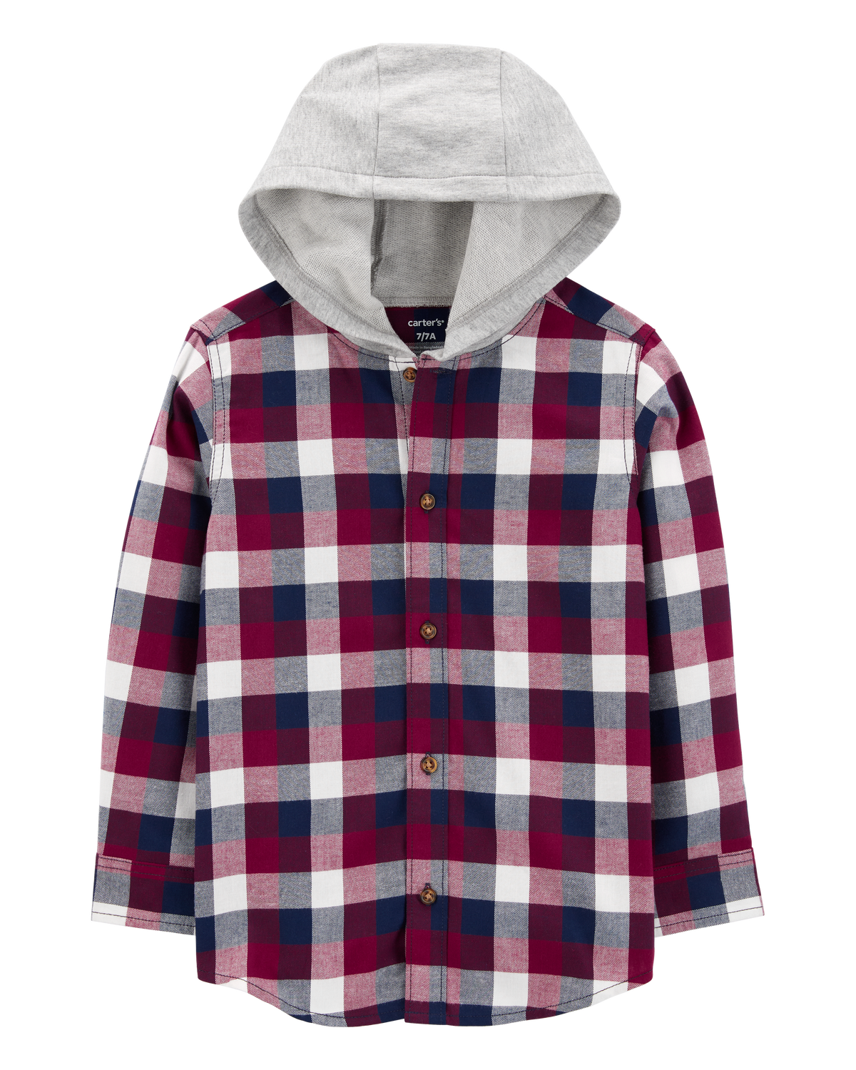 Plaid hooded 2025
