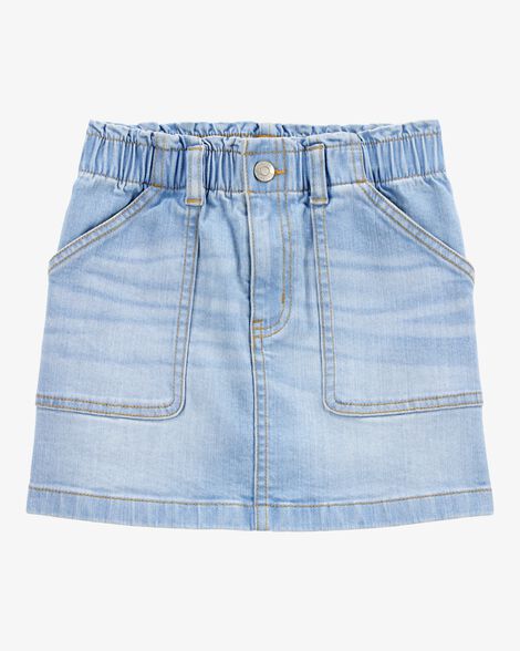  Product image 1 of Kid Iconic Denim Skirt - Blue Wash