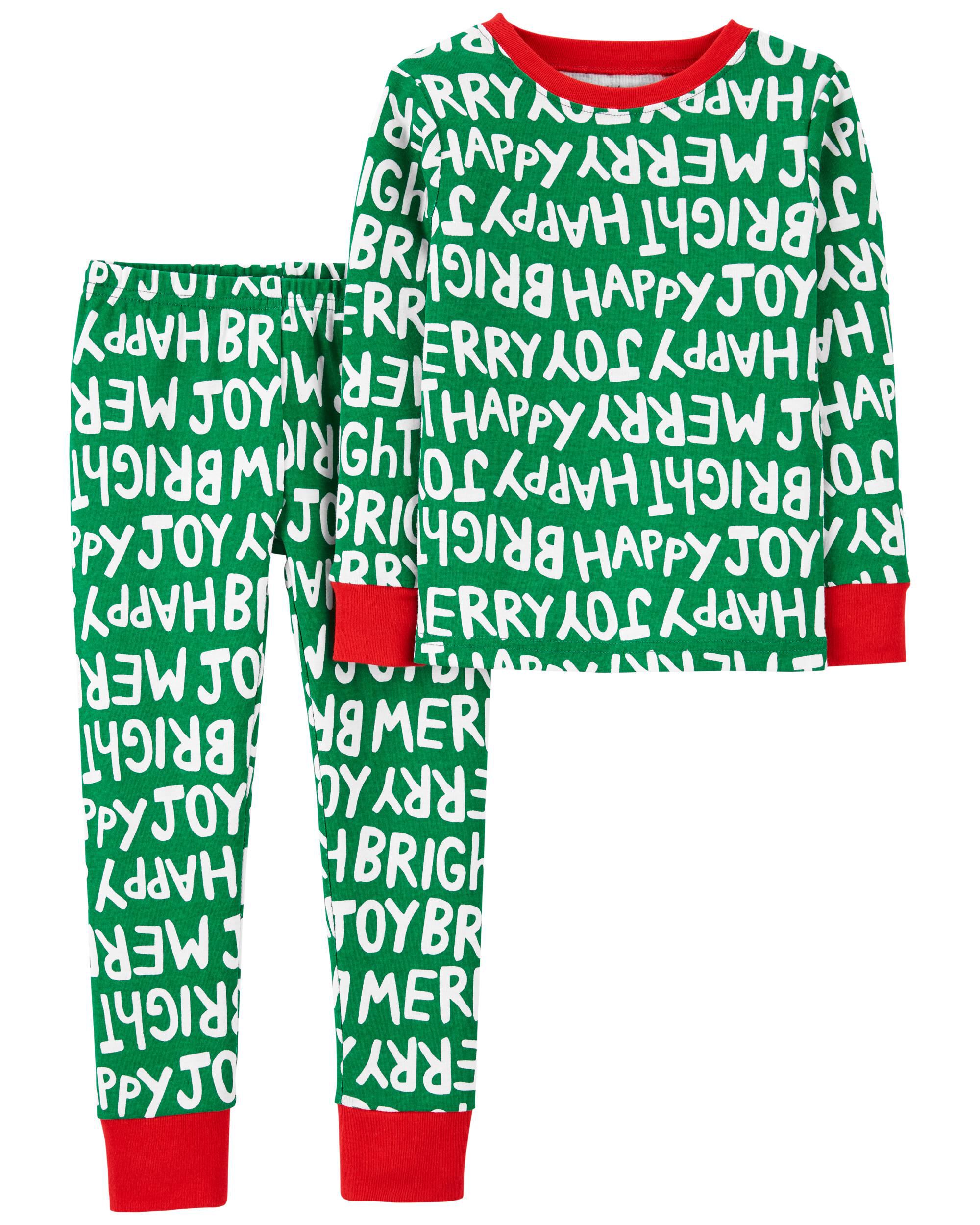 carters christmas pajamas