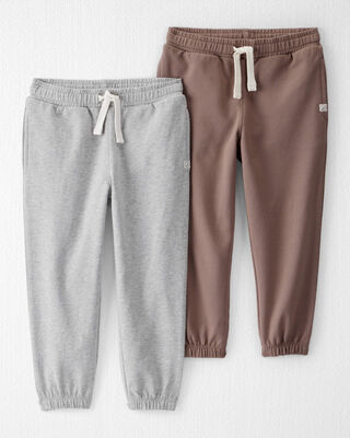 Product image 1 of Toddler 2-Pack Organic Cotton French Terry Sweatpants