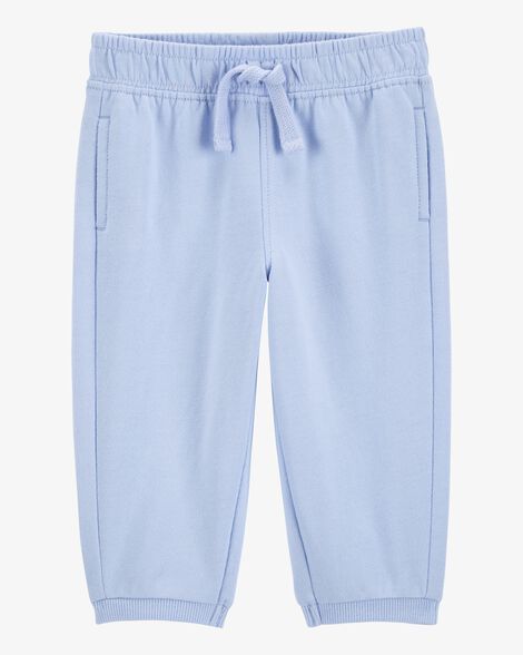  Product image 1 of Baby Pull-On French Terry Joggers - Blue
