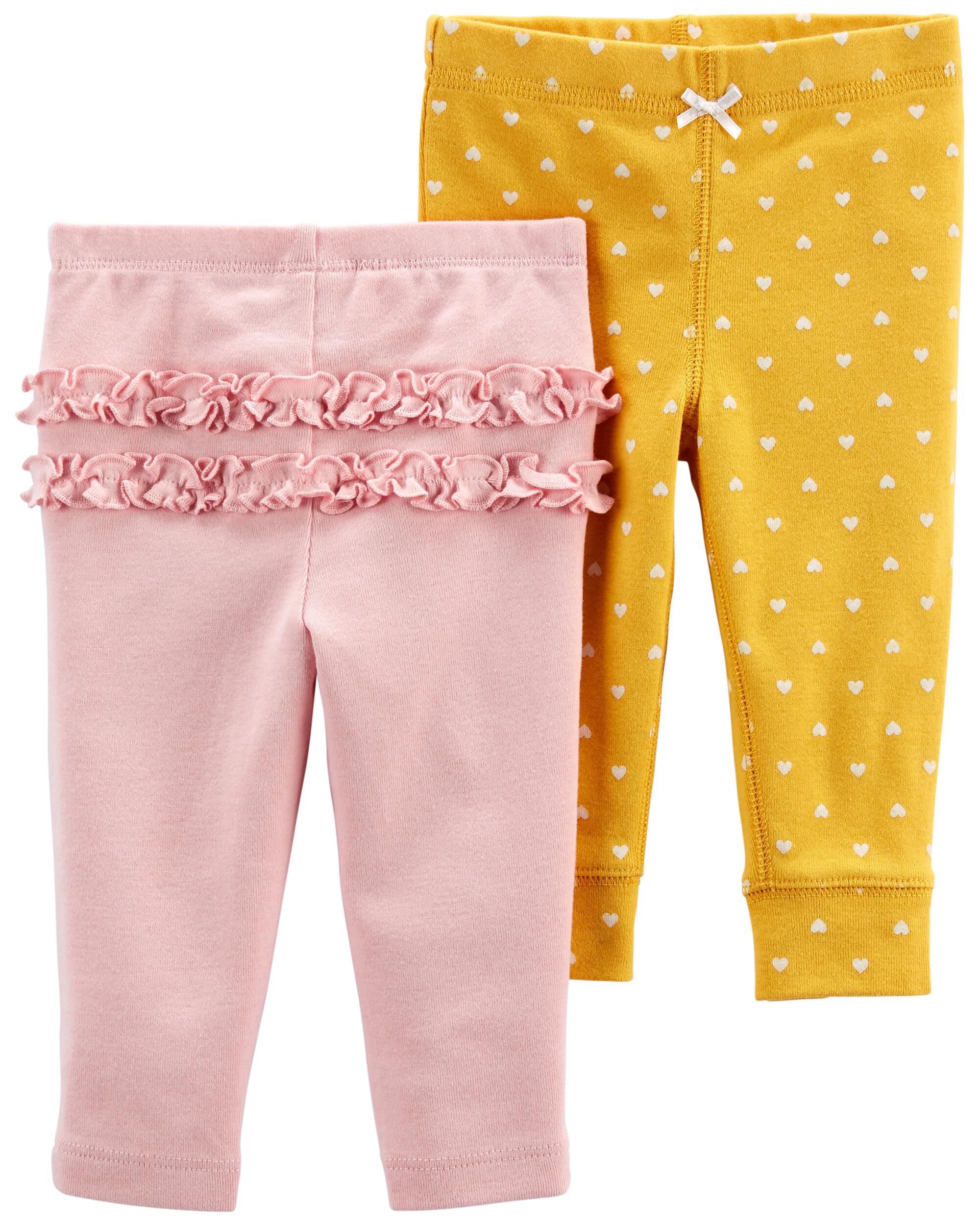 Multi Baby 2-Pack Cotton Pants 