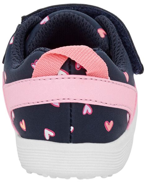 Product image 3 of Every Step® First Walker Heart Athletic Sneakers - Navy