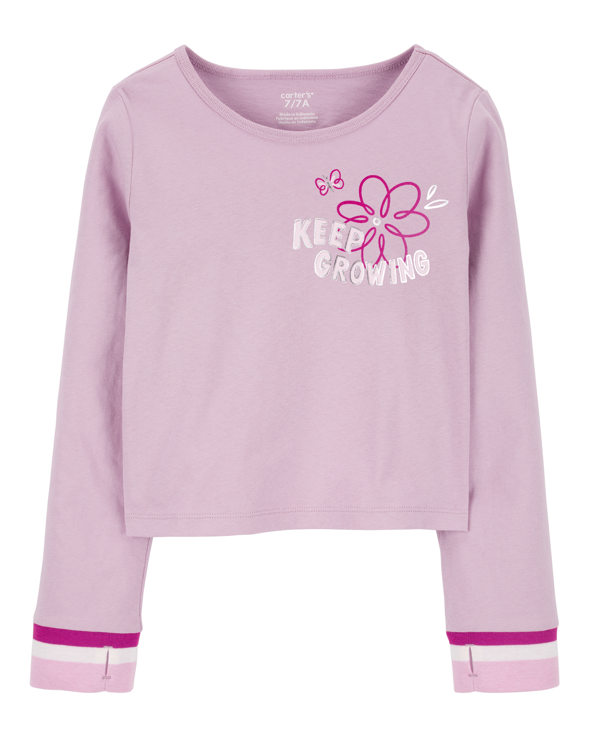 ATTENDS> Babypink long sleeve tee | cai