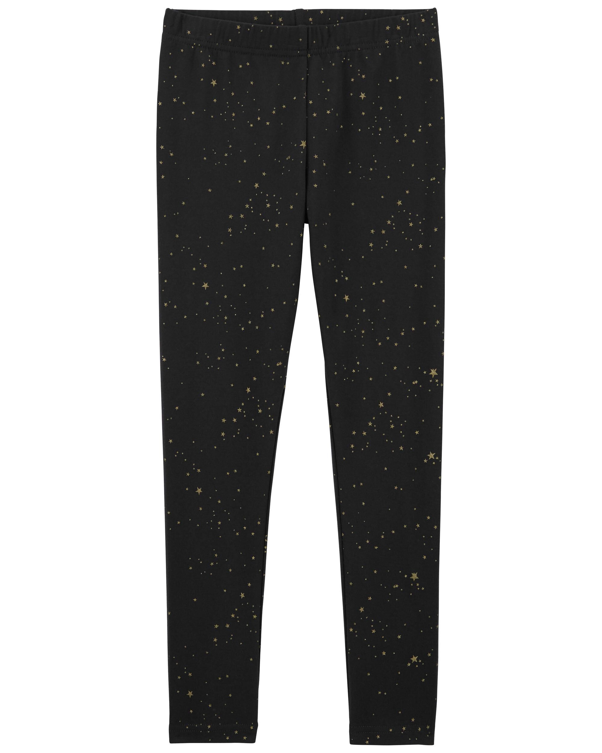 Kid Metallic Star Print Jersey Leggings OshKosh Carter s