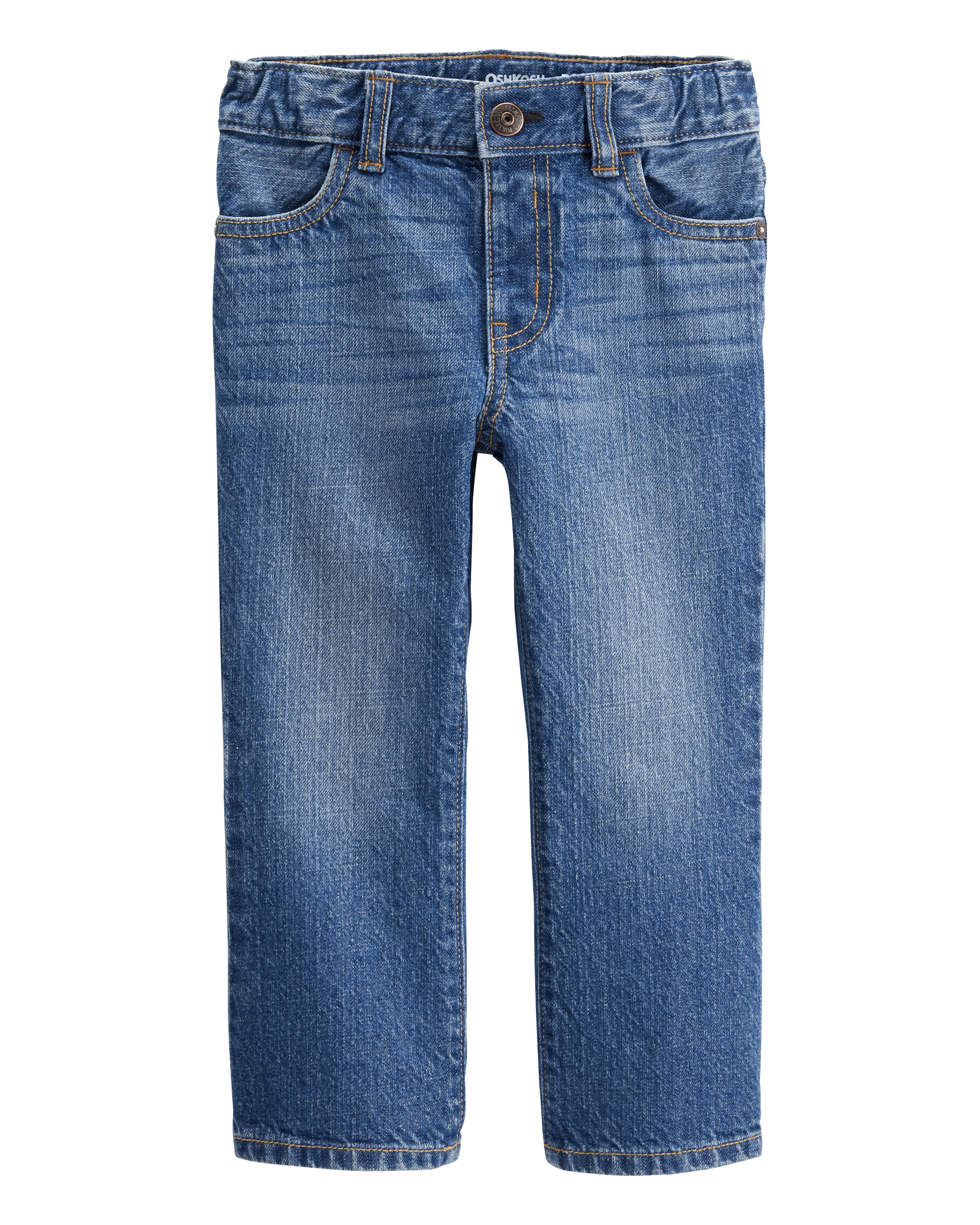 Baby Medium Blue Wash Boot-Cut Jeans