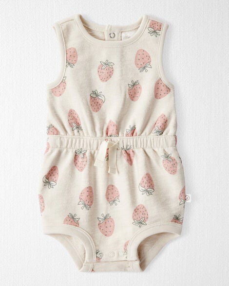  Product image 1 of Baby Organic Cotton Strawberry-Print Romper