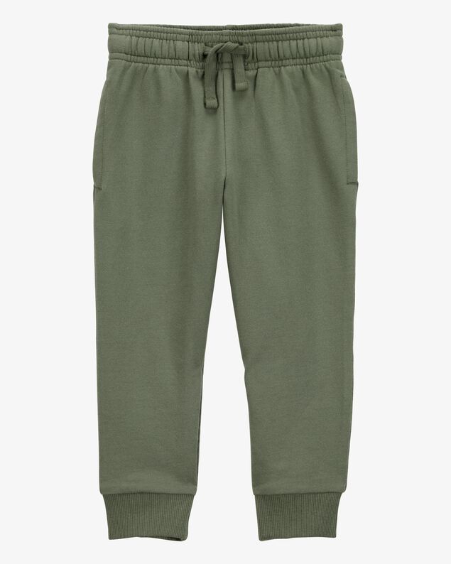Product image 1 of Toddler Pull-On Drawstring Joggers - Green