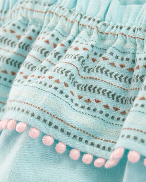  Product image 3 of Baby Ruffle Bubble Romper - Blue
