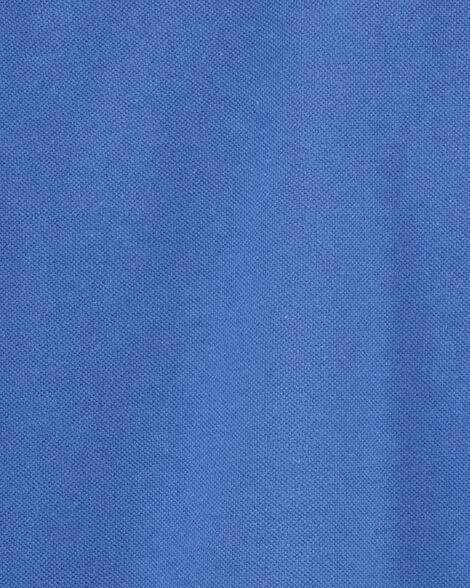  Product image 2 of Kid Blue Piqué Polo Shirt