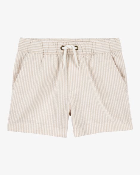 Product image 1 of Toddler Pull-On Drawstring Shorts - Khaki