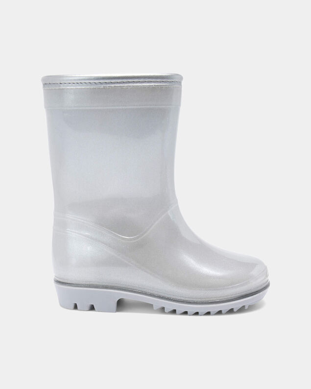 Product image 2 of Toddler Girl Rain Boots - Silver
