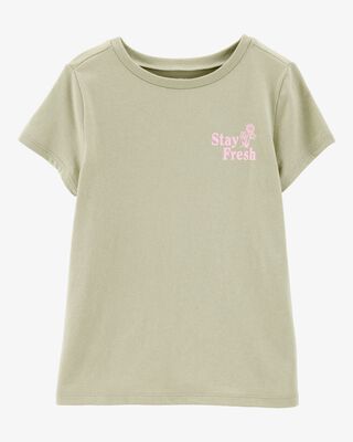 Product image 1 of Kid Stay Fresh Graphic Short-Sleeve Tee - Green