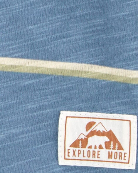 Product image 2 of Toddler Striped Henley Tee