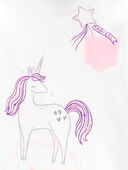 Pink/Blue - Baby 4-Piece Unicorn 100% Snug Fit Cotton Pajamas, Selected
