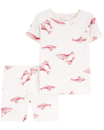 Toddler 2-Piece Whale PurelySoft Pajamas