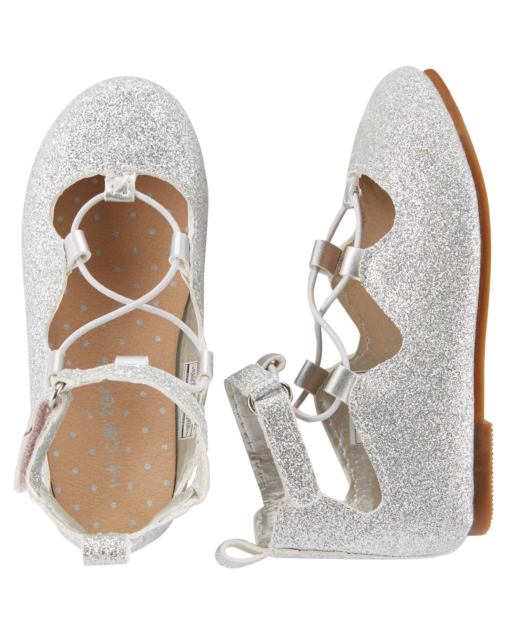 carter's gold flats