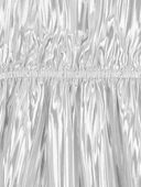 Silver - Kid Metallic Pleated Flutter Party Dress, Selected