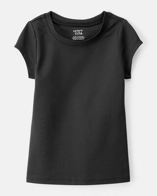 Product image 1 of Girls Short-Sleeve Fashion Top - Black